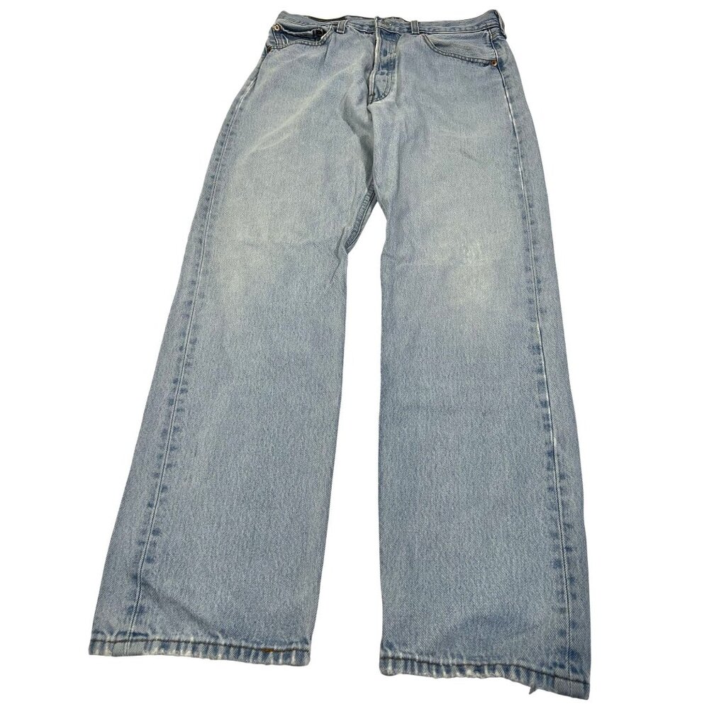 Aligrace Levi's 501Reworked Denim Button Fly Jeans in Blue